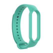 스페이스쉴드 샤오미 미밴드6 베이직 호환 실리콘 스트랩 밴드 시계줄 웨어러블 스마트워치 실리콘밴드 악세서리 시계줄, 샤오미 미밴드 6 베이직 5+1, 민트