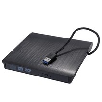 USB 3.0 슬림 외장 DVD RW CD 라이터 드라이브 버너 리더 플레이어 광학 PC 노트북 용, 한국_블랙, 02 black