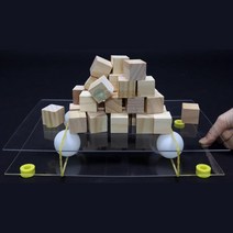 초등학교 돌봄교실 나무탑 모형 지진실험 교육완구 과학실험키트 자연과학완구 DIY