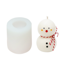 [드그라쎄] 실리콘몰드 - 크리스마스 눈사람 실리콘 몰드