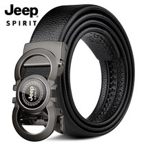 JEEP SPIRIT 100% 자동 소가죽 비지니스 캐주얼 벨트 BT0469 + 정품 벨트선불박스 증정