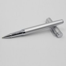 고급 펜 유성 0.5m펜촉 메탈 실버, silver