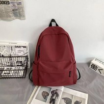 자이언트 백팩 초대형 빅백 힙 사람들어가는 스트릿 슈퍼대형 가방 대형 등교 학교 오버사이즈, 레드+방범 뒷주머니