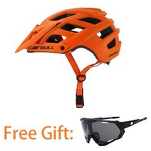 자전거헬멧 Cairbull자전거 헬멧 로드 MTB 바이크 사이클링 익스트림 스포츠 라이딩 트레일 XC, CB-30 Orange-1+ML(55-61)