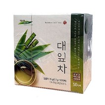 대나무 대잎차 50티백 대나무잎차 죽엽차 국내산잎차, 총 수량