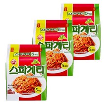 오뚜기 스파게티 라면 150g, 15개