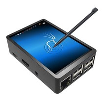 라즈베리 파이 3 B+ 3.5인치 터치 스크린 케이스 포함 320x480 픽셀 모니터 TFT LCD 게임 디스플레이 [라즈비안 우분투 칼리 레트로 파이 시스템 지원]