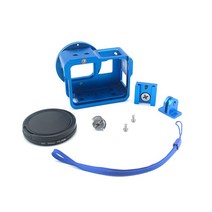 고프로호환하우징 방수케이스GoPro HERO 5 6 7 블랙 프레임 하우징 케이스 쉘 + UV 필터 CNC 알루미늄 합, 04 Silver color