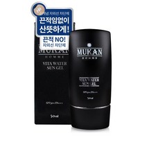 1+1 무칸 남자 선크림 선젤 50ml, 01.선젤 1개 + 선젤 1개