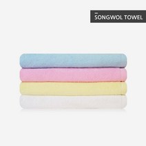 바스타올 송월20수무지62x120cm 10장, 상세설명 참조, 04하늘