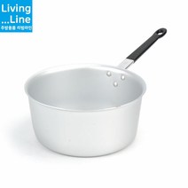 KI 열전도율이 좋은 업소용 양은 자루냄비 빠른조리 대용량 라면냄비 알루미늄 편수 국수 짜파게티 냄비 국수냄비 찌개냄비, [LL] 양은 높은자루냄비-소
