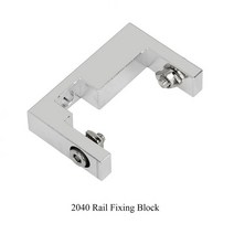 BLV / Ender 3 시리즈/3D 프린터한 2040 알루미늄 합금 프로파일 고정 블록 선형 가이드 레일, [02] WHITE