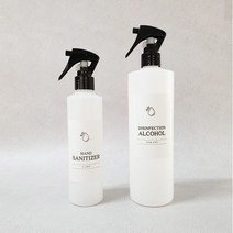 생활만 투명 분무기 스프레이용기, 슬림 500ml + 투명스프레이, 1개