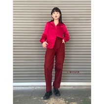 일본 구매 유니클로 INES 디자이너 콜라보레이션 코튼 와이드 팬츠 452184