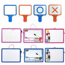 도전골든벨 화이트보드 모음 OX퀴즈보드/손잡이보드/양면자석 화이트보드, 양면자석화이트보드A4