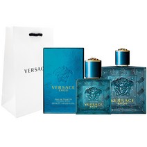 (공식수입) 베르사체 에로스 맨 EDT 30ml + 에로스 맨 EDT 100ml + 정품쇼핑백세트, (공식수입) 에로스 맨 EDT 30ml 1개, 100ml 테스터 1개
