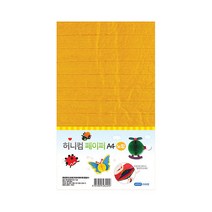 유니아트 2500 허니컴페이퍼 A4 초록, 10개