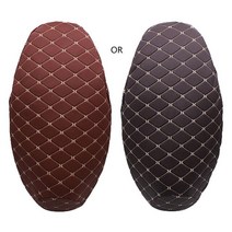 바이크 범용 오토바이 액세서리 가죽 시트 쿠션 커버 자외선 차단 방수 보호대 절연, 05 Brown M random