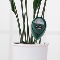 화분관리 토양 수분측정기 토양 수분감지기(다크그린), 단품