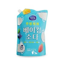 MY 키친솝 베이킹소다 주방세제 1.2리터, 없음