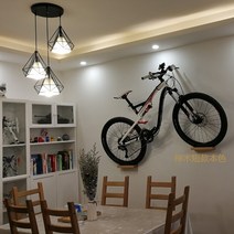 실내 자전거 거치대 자전거보관대 자전거보관소 자전거 벽 걸이 후크 전기 자동차 디스플레이 스탠드 주차 랙 산악 도로 자전거 접이식 자동차 홈, 검은 밧줄