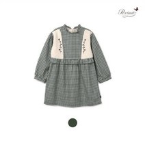 페리미츠 SH02 그린고방체크원피스 P2242O680