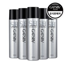 갸스비 셋앤킵 헤어스프레이 슈퍼하드, 5개, 300ml