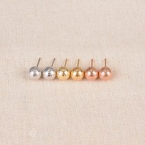 14k 반짝펄 사비아 볼귀걸이 3색