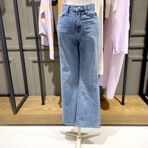 시스제이 라이트 블루 부츠컷 데님 팬츠(23S-23701PT-M)