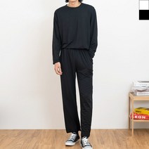 세트 남자 홈웨어 데일리 피치 밀키티 와이드팬츠 상하세트