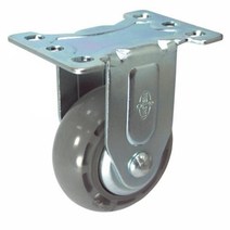 대신캐스터 무소음 캐스터-고정 2030EPU 3Inch 고정 32mm (1EA)운반공구 케스터 캐스타 바퀴 운반기 운반 하역 리프트 파렛트트럭, 본상품