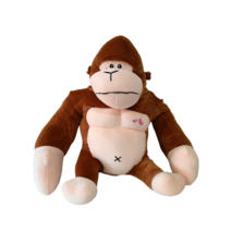 귀여운 고릴라 인형 모찌 애착 대형인형, 연한 갈색, 좌고 50cm 1.5kgcm