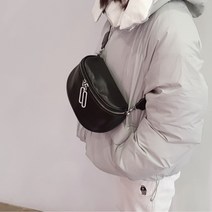 가죽 패셔너블 여성크로스백 체스트백 겸용