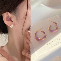 Z3JC 하트 고급스러움 라이트 럭셔리 이어링