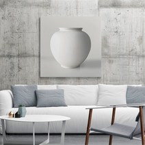 유홍아트 다복상징 순백 달항아리 백자 도자기 그림 액자 3호 (8426109), 3번