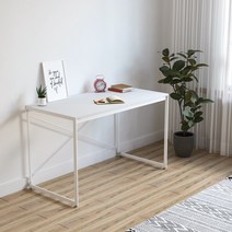 YEAR COLOR 당일배송 접이식 철제 멀티책상 멀티데스크 3size 6colors, 화이트