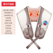 안마기 미국 케슬러 어깨와 목 뒷면 허리 두드리다 숄 전동 가열 부착함 선물 3867684143, 디럭스 업그레이드 업그레이드 모터 _