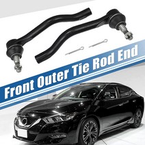 X AUTOHAUX 2피스 프론트 외부 타이 로드 엔드 링크 서스펜션 스티어링 ES800357 ES800358 닛산 알티마 20072015용 맥시마 20092018용