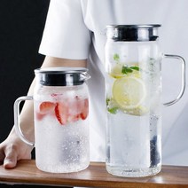 바보사랑 마린글라스 내열유리 아이스 냉장고물병 900ml 1300ml.김씨하우스(무료배송), 1300ml