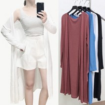 [MYLABU] 켈리 가디건 린넨 트임 롱가디건 봄 여름 여자 여성 비치 휴가 가디건