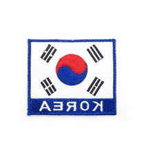 나라사랑 배낭 가방 패션 헝겊 태극기 와펜 옷패치