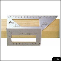 KDM t자 측정 직각도 평면도 검사용 금긋기 연귀직각자 목공 제도용자 자유자 철자