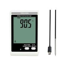 YOWEXA / 외장 온도 데이터로거 / 외장형 센서 / DWL-10E-K / 데이터분석가능 / 대형디스플레이 / 식품 침투 온도측정 / 친절상담 / A/S보증