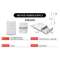 STEAMEMO-방수 4 포트 POE 익스텐더 100Mbps IEEE802.3AF/POE 카메라 용 표준 Wierless AP 확장 250 미터, 03 4 Port Waterproof
