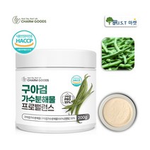 구아검 가수분해물 분말 가루 식약처 HACPP 인증 프리바이오틱스 유산균 밸런스, 1병, 200g