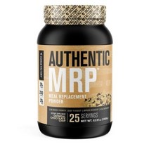 잭팩토리 어센틱 MRP 밀 리플레이스먼트 파우더 오트밀 초콜릿 칩, 1500g, 2개