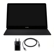 클라인즈 35.5cm FHD 포터블 모니터 + USB C 충전기 + 케이블 세트, K14FT