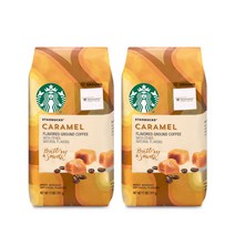 스타벅스 카라멜 맛 분쇄 가루 커피 11oz(311g) 2팩, 311g, 07카라멜