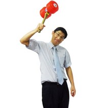 자이언트뿅망치 놀이용 MT 벌칙용 ToyHammer 게임도구 망치모양 벌칙도구 뿅망치대손잡이흰색 어린이장난감 도매포인트有00548 보드게임