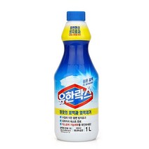 유한락스 흰옷 표백과 얼룩제거 1L/ 황변 방지효과, 유한락스 흰옷표백 1L